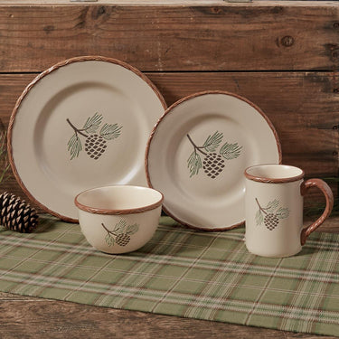 Pinecroft Dinner Plates - Set of 4 Park Designs - The Fox Decor
